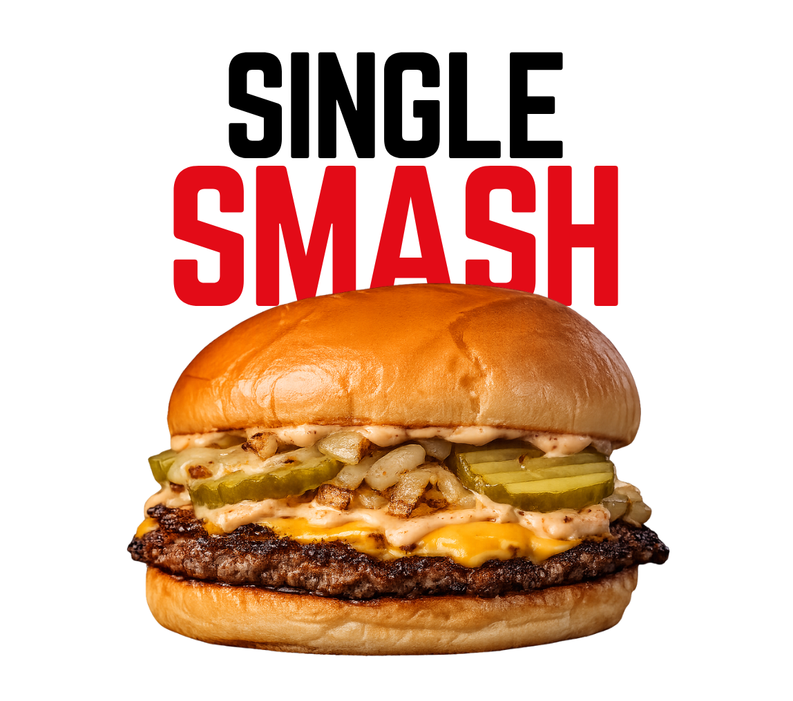 Single Smash Burger